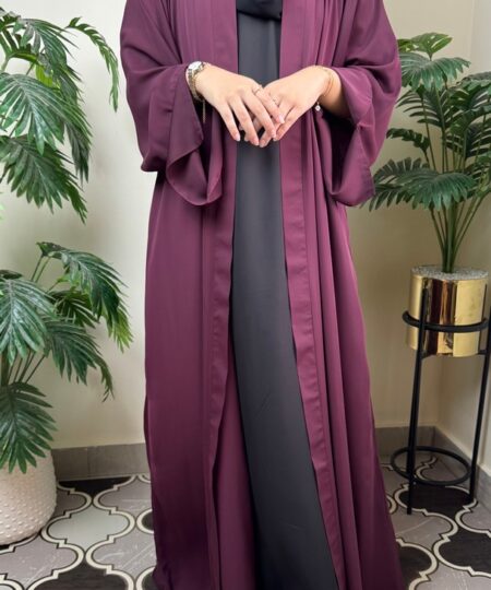 Plum Grace Abaya Set