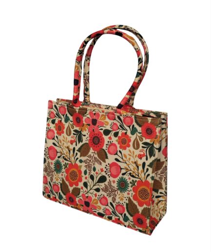 The Folk Floral Tote Bag