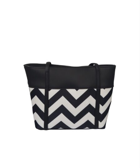 The Monochromatic Modern Tote
