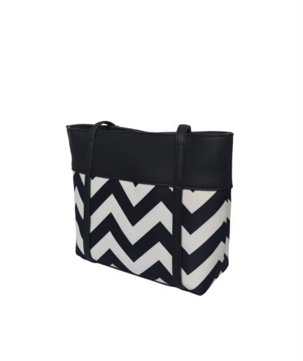 The Monochromatic Modern Tote