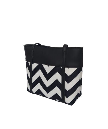The Monochromatic Modern Tote