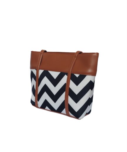 The Modern Chevron Tote