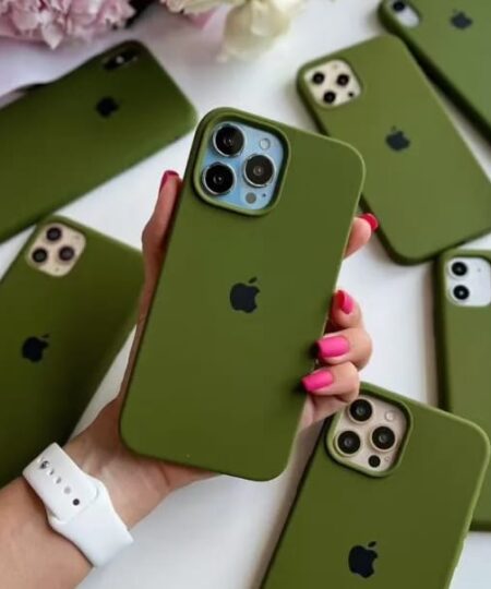 The Army Green Silicone Case