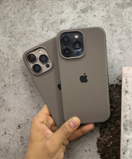 Modern Titanium Silicone Case
