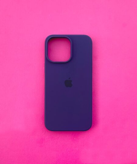 Sleek Dark Purple Silicone Case