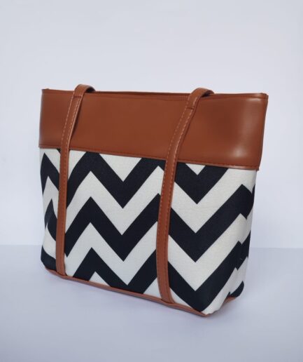 The Modern Chevron Tote