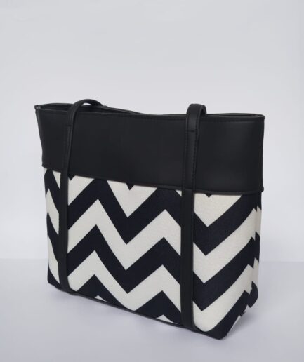 The Monochromatic Modern Tote