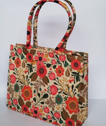 The Folk Floral Tote Bag