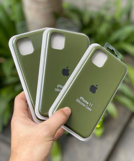 The Army Green Silicone Case