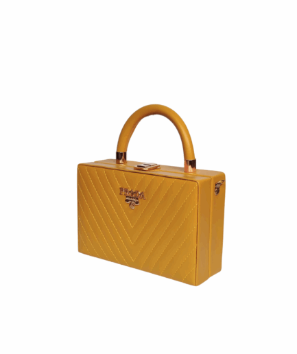 The Mustard Box Clutch