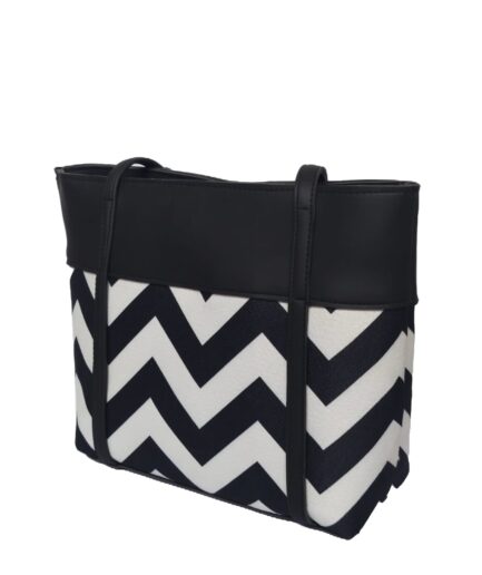 The Monochromatic Modern Tote