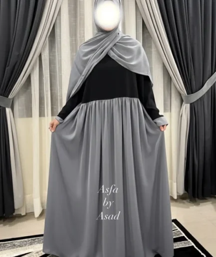 Two-Piece Frock Style Abaya