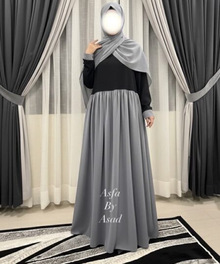Two-Piece Frock Style Abaya