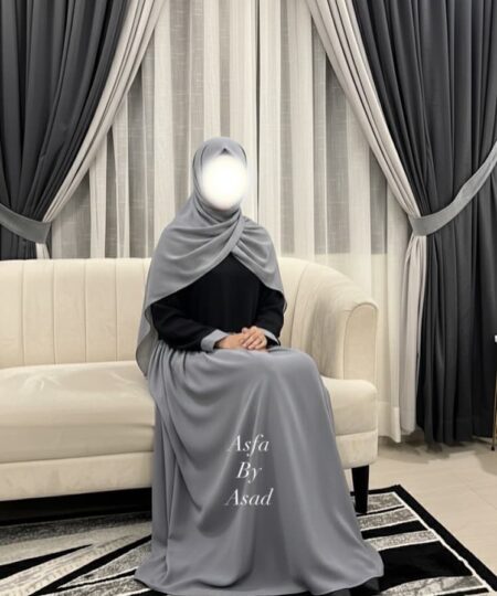 Two-Piece Frock Style Abaya