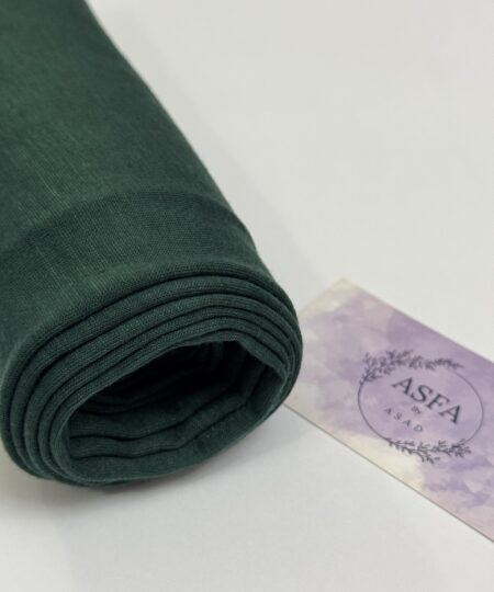 The Luxurious Deep Forest Green Jersey Hijab