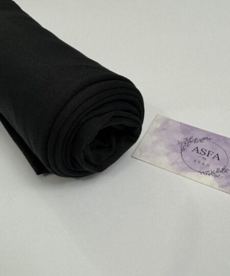 The Classic Black Jersey Hijab