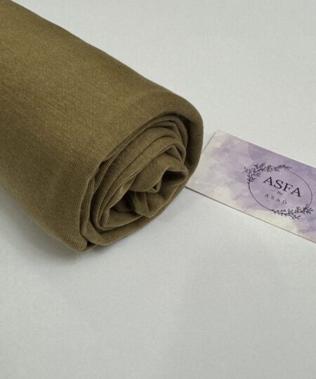 The Luxurious Light Tan Jersey Hijab