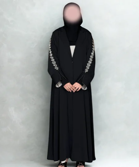 Classic Coat Collar Abaya