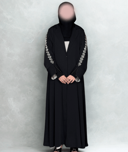 Classic Coat Collar Abaya