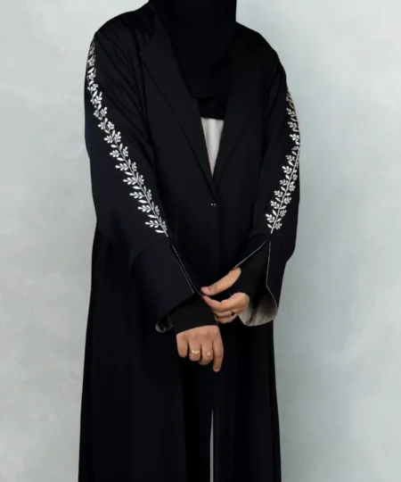 Classic Coat Collar Abaya