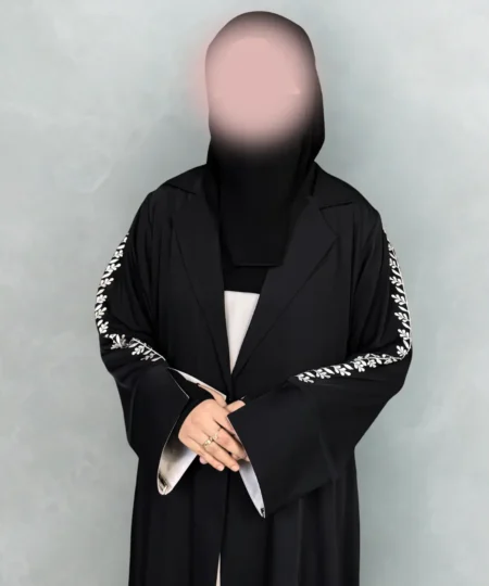 Classic Coat Collar Abaya