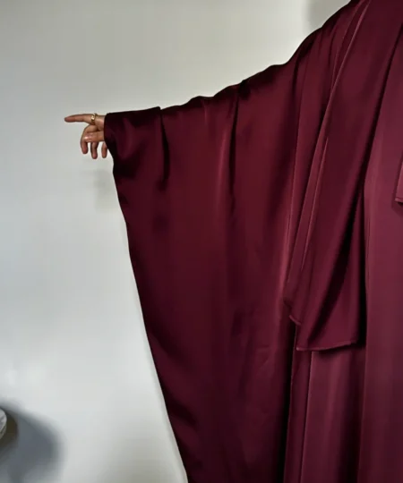 Luxury Silk 3-Piece Abaya Set
