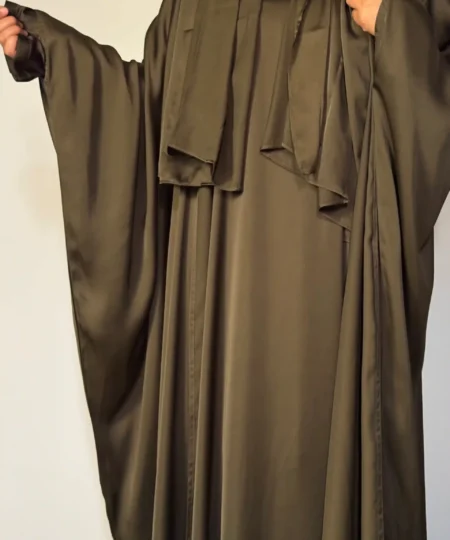 Luxury Silk 3-Piece Abaya Set