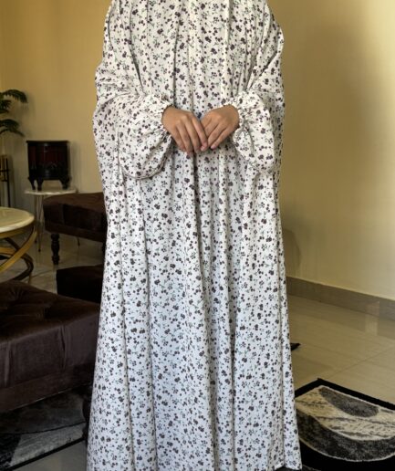 Floral Namaz Chadar for Women – Soft Crepe Fabric