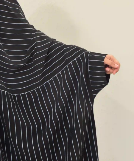 Winter Namaz Chadar for Women – Pinstripe Design (Lilan Fabric)